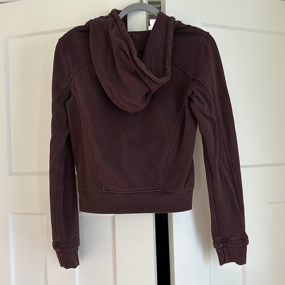 Lululemon Cotton Black Cherry Hoodie - Picture 3 of 4